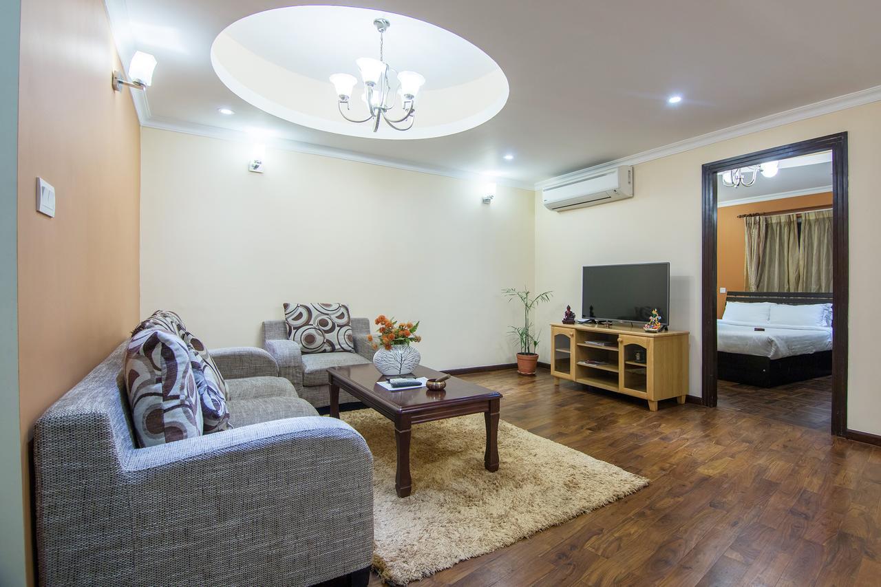 Retreat Serviced Apartment Kathmandu Bagian luar foto
