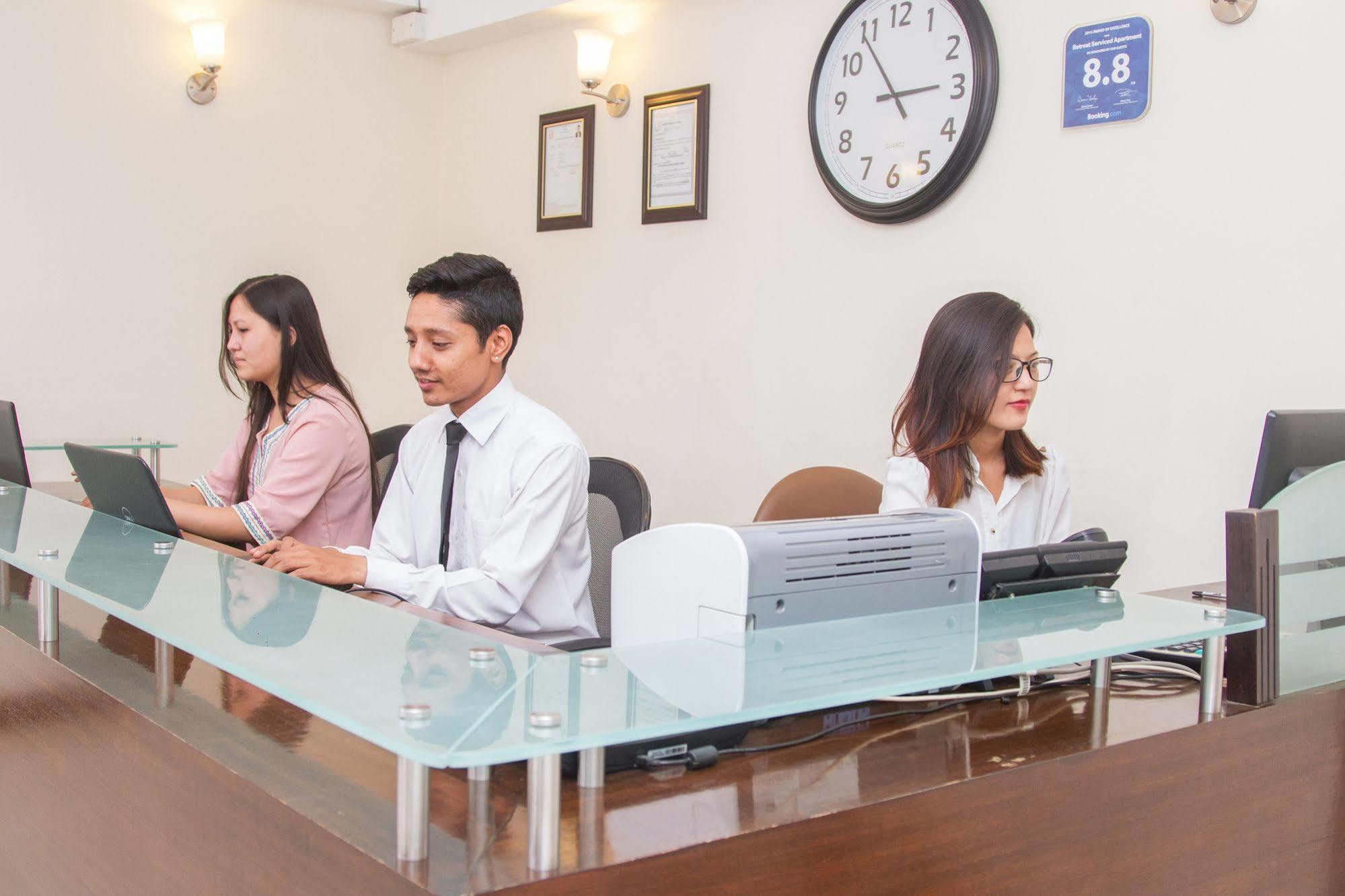 Retreat Serviced Apartment Kathmandu Bagian luar foto